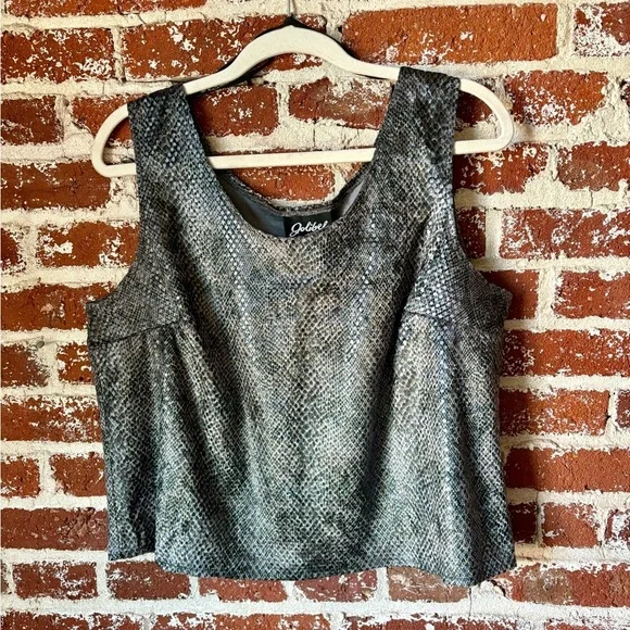 Vintage gray snakeskin tank top - Picture 8 of 8
